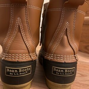 Gently warn LL Bean boots